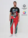 Мужская пижама с брюками / Граффити