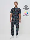 Мужская пижама с брюками / Рука Бога