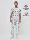 Мужская пижама с брюками / Рыбы