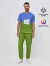 Мужская пижама с брюками / W10