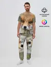 Мужская пижама с брюками / Миленький лисенок