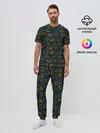 Мужская пижама с брюками / Геймер