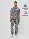 Мужская пижама с брюками / Гимнастика