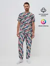Мужская пижама с брюками / FOOTBALL
