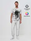 Мужская пижама с брюками / Из стены смотрит на Эрена