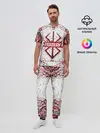 Мужская пижама с брюками / БЕРСЕРК рваный лого