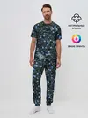 Мужская пижама с брюками / Маленькие ЦветЫ
