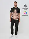 Мужская пижама с брюками / Billy Space Aquarell
