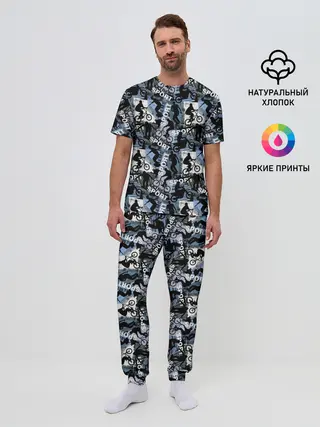 Мужская пижама с брюками / SPORT