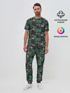 Мужская пижама с брюками / Тренировка с Железом