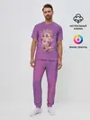Мужская пижама с брюками / Purpule Peep