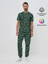Мужская пижама с брюками / Бильярдные Шары
