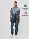 Мужская пижама с брюками / Молнии