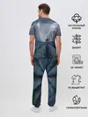 Мужская пижама с брюками / Молнии