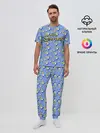 Мужская пижама с брюками / Gomers pattern