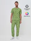 Мужская пижама с брюками / КоронаВирус