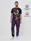 Мужская пижама с брюками / Космический Тобио Кагеяма Haikyuu!!
