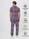 Мужская пижама с брюками / Кимоно