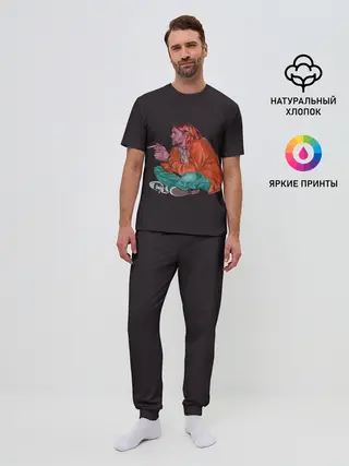 Мужская пижама с брюками / Sad Kurt