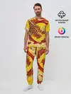 Мужская пижама с брюками / Китайский Дракон, China Dragon