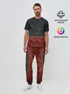 Мужская пижама с брюками / Дорогой узор