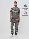 Мужская пижама с брюками / Рептилоид. Змея