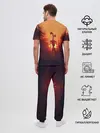 Мужская пижама с брюками / СИРЕНОГОЛОВЫЙ ORANGE