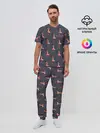 Мужская пижама с брюками / Metallurgist