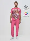 Мужская пижама с брюками / Slayers on pink