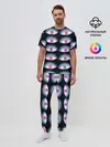 Мужская пижама с брюками / Глаза