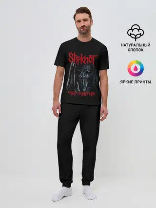Мужская пижама с брюками / MICK THOMPSON | SLIPKNOT | СЛИПКНОТ