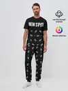 Мужская пижама с брюками / ПАБГ New State - Соты
