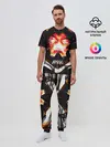 Мужская пижама с брюками / Поднятие уровня в одиночку