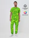 Мужская пижама с брюками / СЛИЗЬ / SLIME / ТЕКСТУРА
