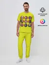 Мужская пижама с брюками / Sliknot bros