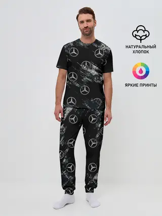 Мужская пижама с брюками / MERCEDES
