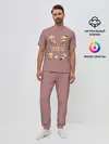 Мужская пижама с брюками / Сунь Укун - 4 настроения