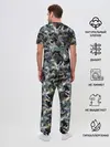 Мужская пижама с брюками / Узор для рыбака