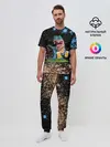 Мужская пижама с брюками / Пивозавр - Краска