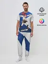 Мужская пижама с брюками / Meow team