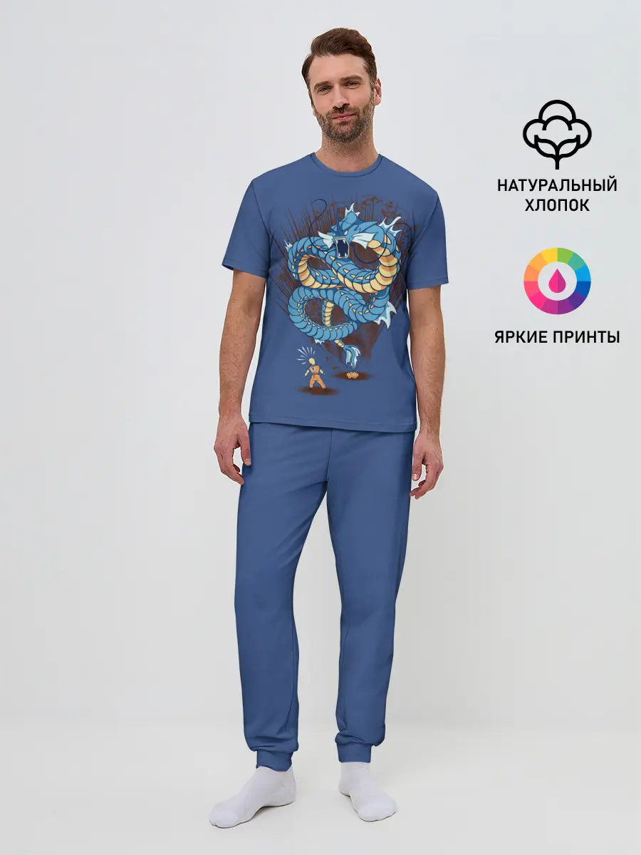 Мужская пижама с брюками / Gyarados