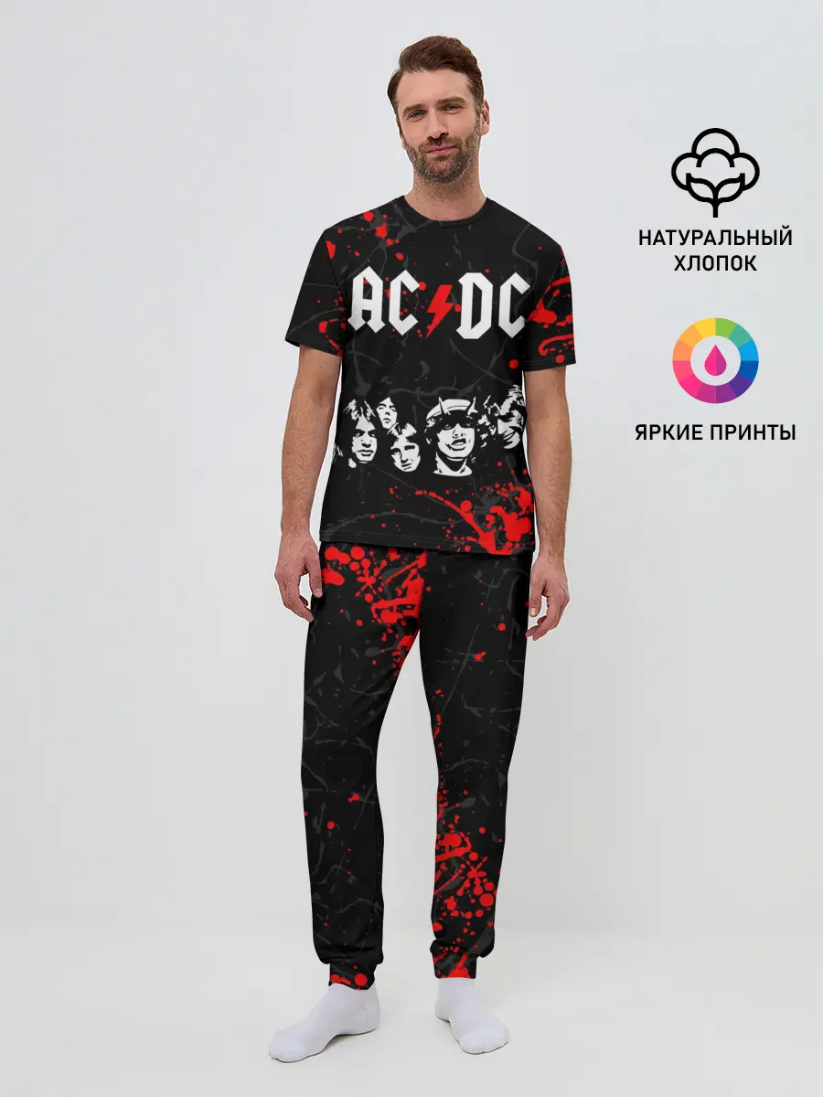 Мужская пижама с брюками / AC DC HIGHWAY TO HELL