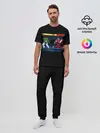 Мужская пижама с брюками / Черепашки 8 бит