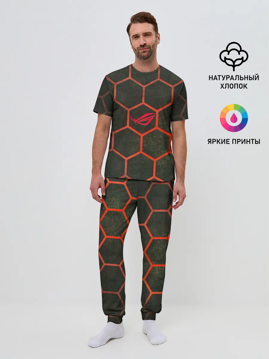 Мужская пижама с брюками / ИГРОВОЙ МИР