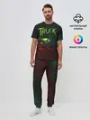 Мужская пижама с брюками / Truck neon