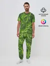 Мужская пижама с брюками / Хвойная масса