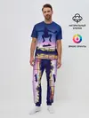 Мужская пижама с брюками / Skateboarding