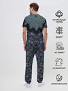 Мужская пижама с брюками / Перламутровый узор восточный