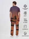 Мужская пижама с брюками / Gradient Forest Siren Head