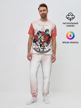 Мужская пижама с брюками / Thirty Seconds to Mars арт группы